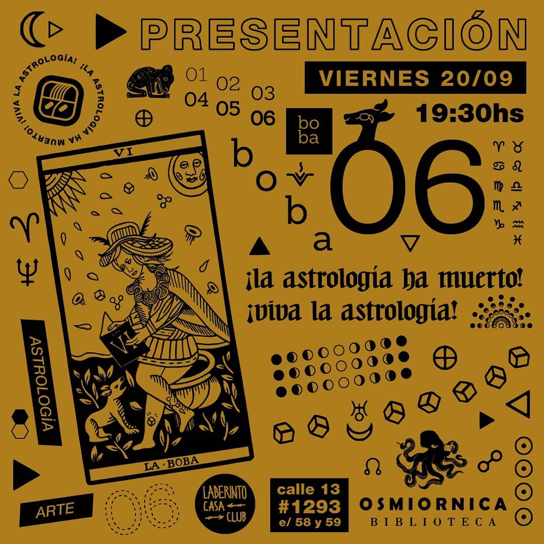 La astrología ha muerto, viva la astrología! Presentación de Revista Boba